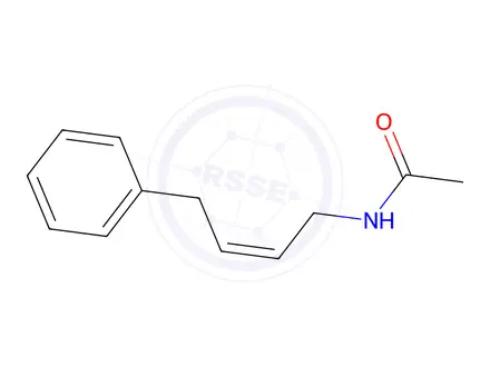 Chemical structure of Acetamide, N-(4-phenyl-2-butenyl)-(9CI)