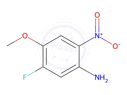 Chemical structure of 5-Fluoro-4-methoxy-2-nitroaniline