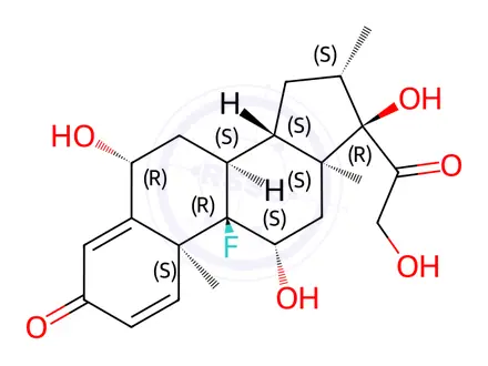 Chemical structure of Fluorometholone Impurity 40