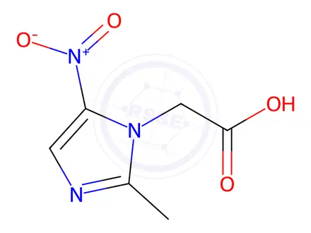 Chemical structure of Metronidazole Impurity G