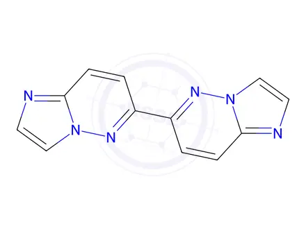 Chemical structure of 6,6'-Biimidazo[1,2-b]pyridazine