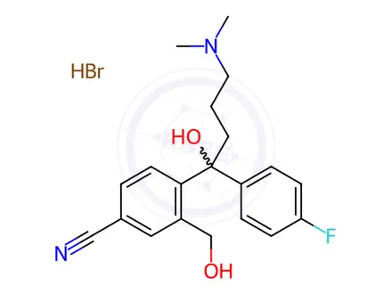 Chemical structure of Citadiol Hydrobromide