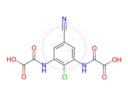 Chemical structure of Lodoxamide