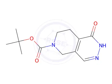 Chemical structure of tert-Butyl 1-oxo-1,5,7,8-tetrahydropyrido[3,4-d]pyridazine-6(2H)-carboxylate