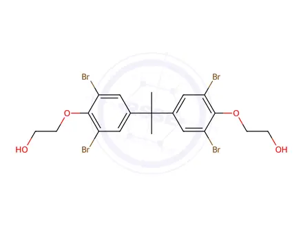 Chemical structure of 4,4'-Isopropylidenebis[2-(2,6-dibromophenoxy)ethanol]