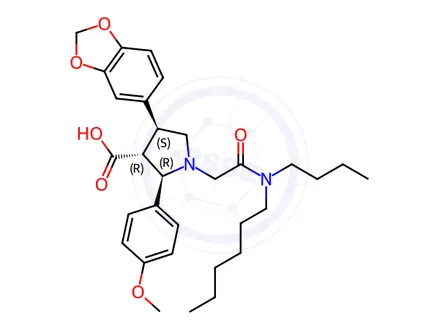 Chemical structure of Atrasentan Hydrochloride Impurity 52