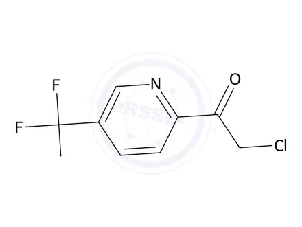 Chemical structure of 2-Chloro-1-(5-trifluoromethyl-pyridin-2-yl)-ethanone