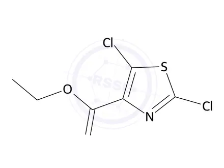 Chemical structure of Ethyl 2,5-dichlorothiazole-4-carboxylate