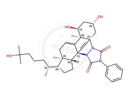 Chemical structure of Pro-Calcitriol PTAD Adduct
