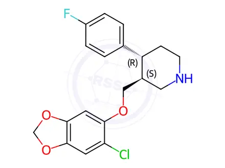 Chemical structure of Paroxetine Hydrochloride Impurity 75