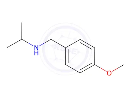Chemical structure of N-(4-Methoxybenzyl)propan-2-amine