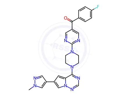 Chemical structure of Avapritinib Impurity 72