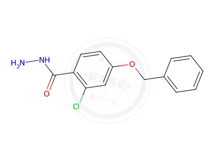 Chemical structure of 4-(benzyloxy)-2-chlorobenzenecarbohydrazide 478039-79-1 KS-000036J0