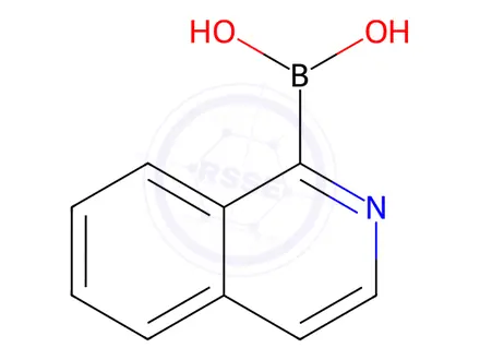 Chemical structure of Isoquinolin-1-ylboronic acid
