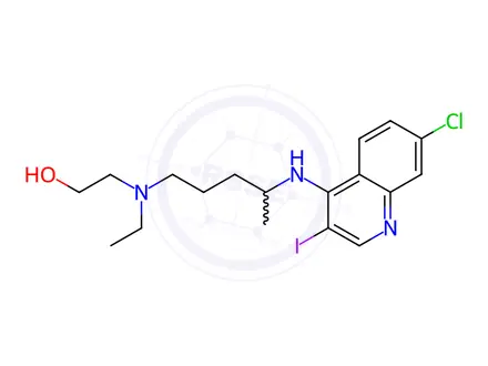 Chemical structure of Hydroxychloroquine Sulfate Impurity 80