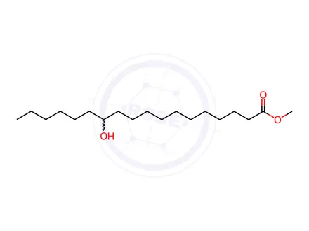 Chemical structure of Methyl 12-hydroxy stearate(C18:0)