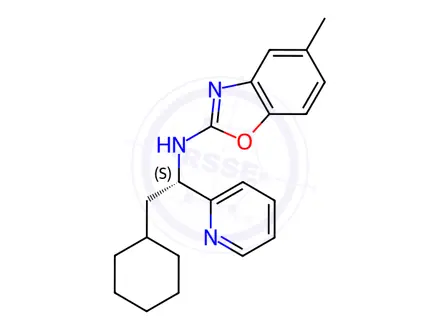 Chemical structure of Ontazolast