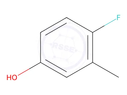 Chemical structure of 4-Fluoro-3-Methylphenol