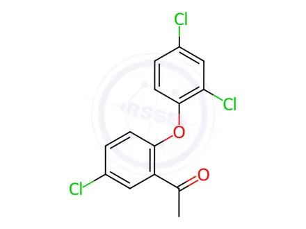 Chemical structure of Triclosan Impurity 37
