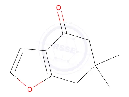 Chemical structure of 6,6-dimethyl-6,7-dihydro-1-benzofuran-4(5H)-one