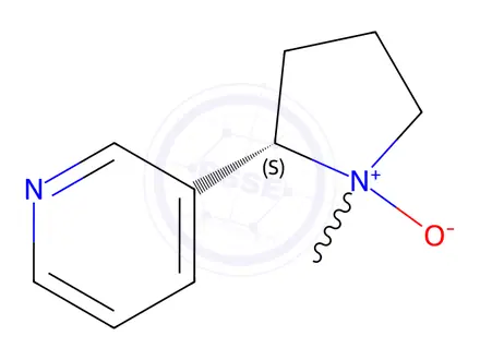 Chemical structure of Nicotine 1'-N-oxide