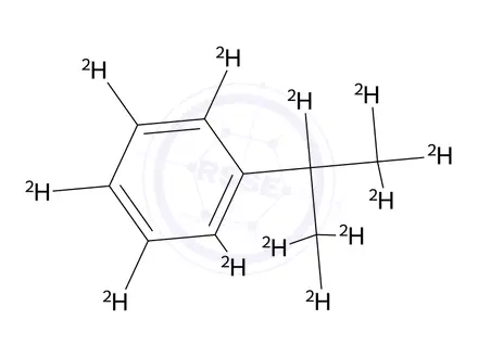 Chemical structure of 2-Phenylpropane-d12