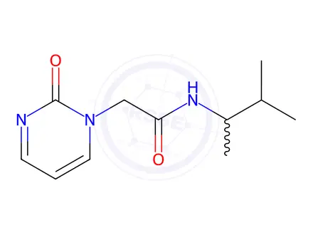 Chemical structure of n-(3-Methylbutan-2-yl)-2-(2-oxopyrimidin-1(2h)-yl)acetamide