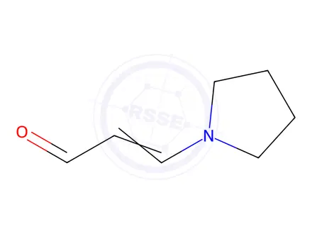 Chemical structure of 3-(1-Pyrrolidinyl)acrolein