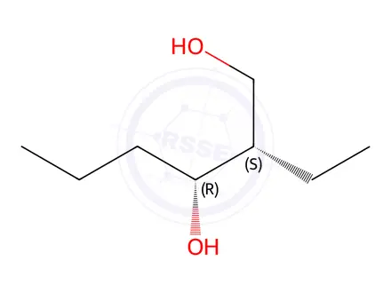 Chemical structure of (2S,3R)-2-Ethylhexane-1,3-diol