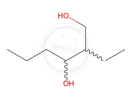 Chemical structure of 2-Ethyl-1,3-hexandiol