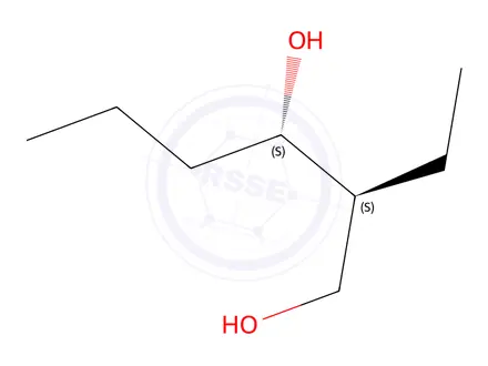 Chemical structure of rel-(2R,3R)-2-Ethyl-1,3-hexanediol