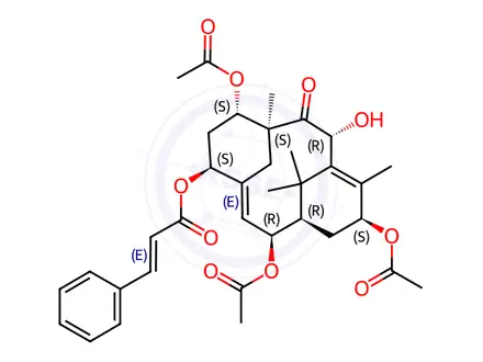 Chemical structure of Taxuspine B