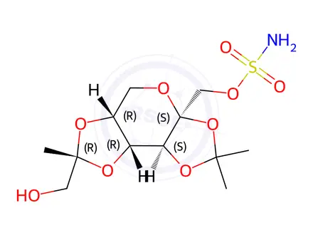 Chemical structure of Topiramate Impurity 81