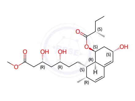 Chemical structure of Pravastatin Methyl Ester