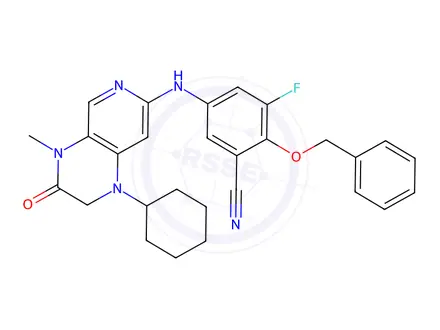 Chemical structure of 5-Deoxy-2,3,4-O-triacetyl-L-arabinose phenylhydrazone