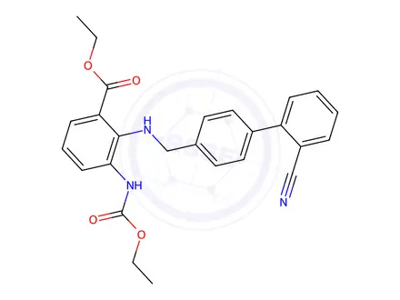 Chemical structure of Azilsartan Impurity 136