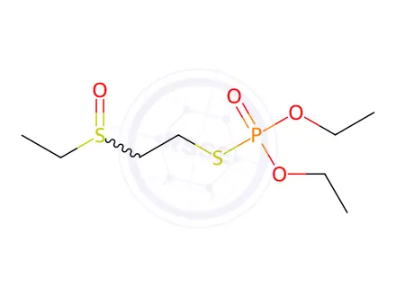Chemical structure of Disulfoton-oxon-sulfoxide
