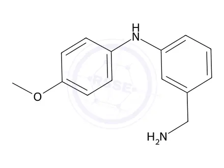Chemical structure of 3-(AMINOMETHYL)-N-(4-METHOXYPHENYL)ANILINE