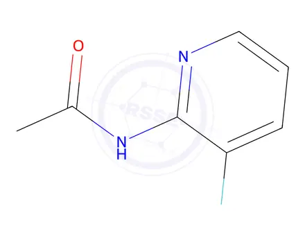 Chemical structure of N-(3-Fluoropyridin-2-yl)acetamide