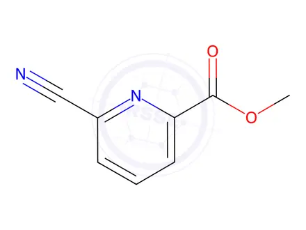 Chemical structure of 6-Cyano-2-pyridine Carboxylic Acid Methyl Ester