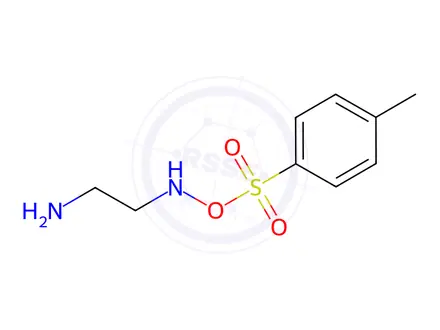 Chemical structure of 2-({[(4-Methylphenyl)sulfonyl]-oxy}amino)ethanamine