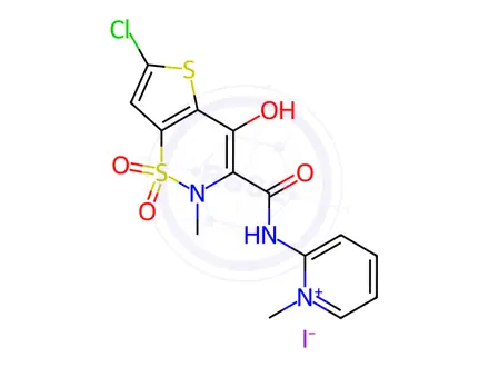 Chemical structure of Lornoxicam Impurity 55