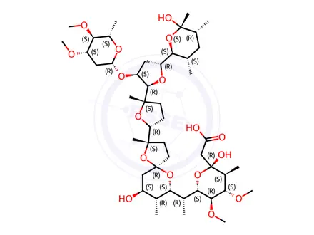 Chemical structure of Maduramicin