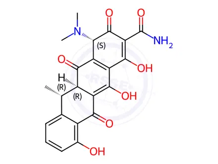 Chemical structure of Doxycycline Hyclate Impurity 9