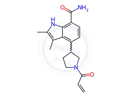 Chemical structure of Elsubrutinib Impurity 29
