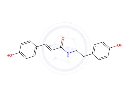 Chemical structure of <I>N</I>-<I>trans</I>-<I>p</I>-Coumaroyltyramine