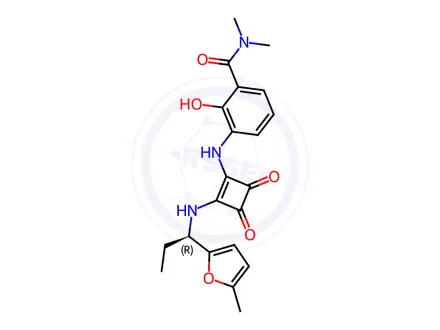 Chemical structure of Sch 527123