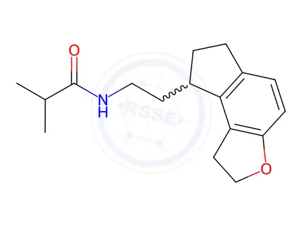Chemical structure of N-(2-(1,6,7,8-Tetrahydro-2H-indeno[5,4-b]furan-8-yl)ethyl)isobutyramide