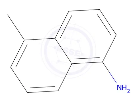 Chemical structure of 5-Methylnaphthalen-1-amine Hydrochloride