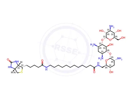 Chemical structure of Biotin Impurity 27